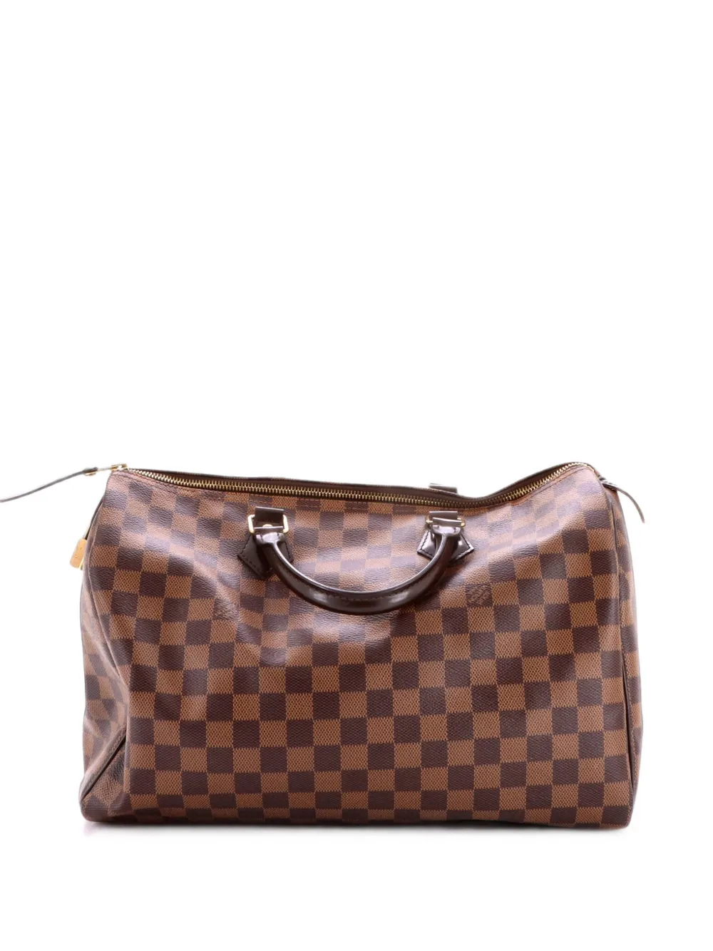 Louis Vuitton Pre-Owned Speedy Handbag Damier 35 satchel - Marrone