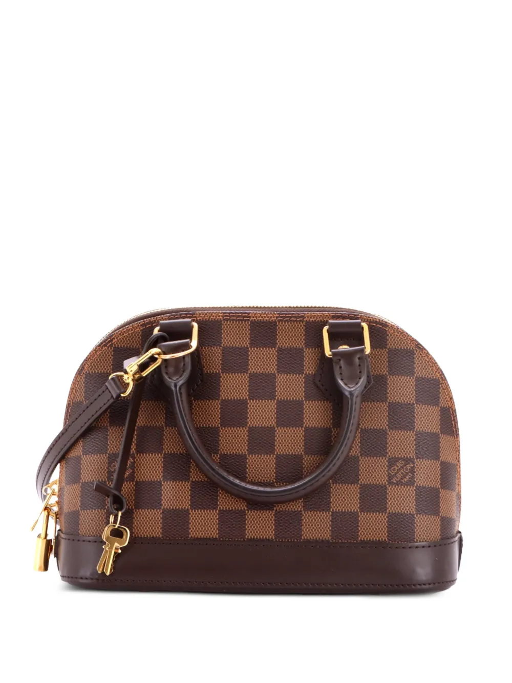 Louis Vuitton Pre-Owned Alma Handbag Damier BB shoulder bag - Marrone