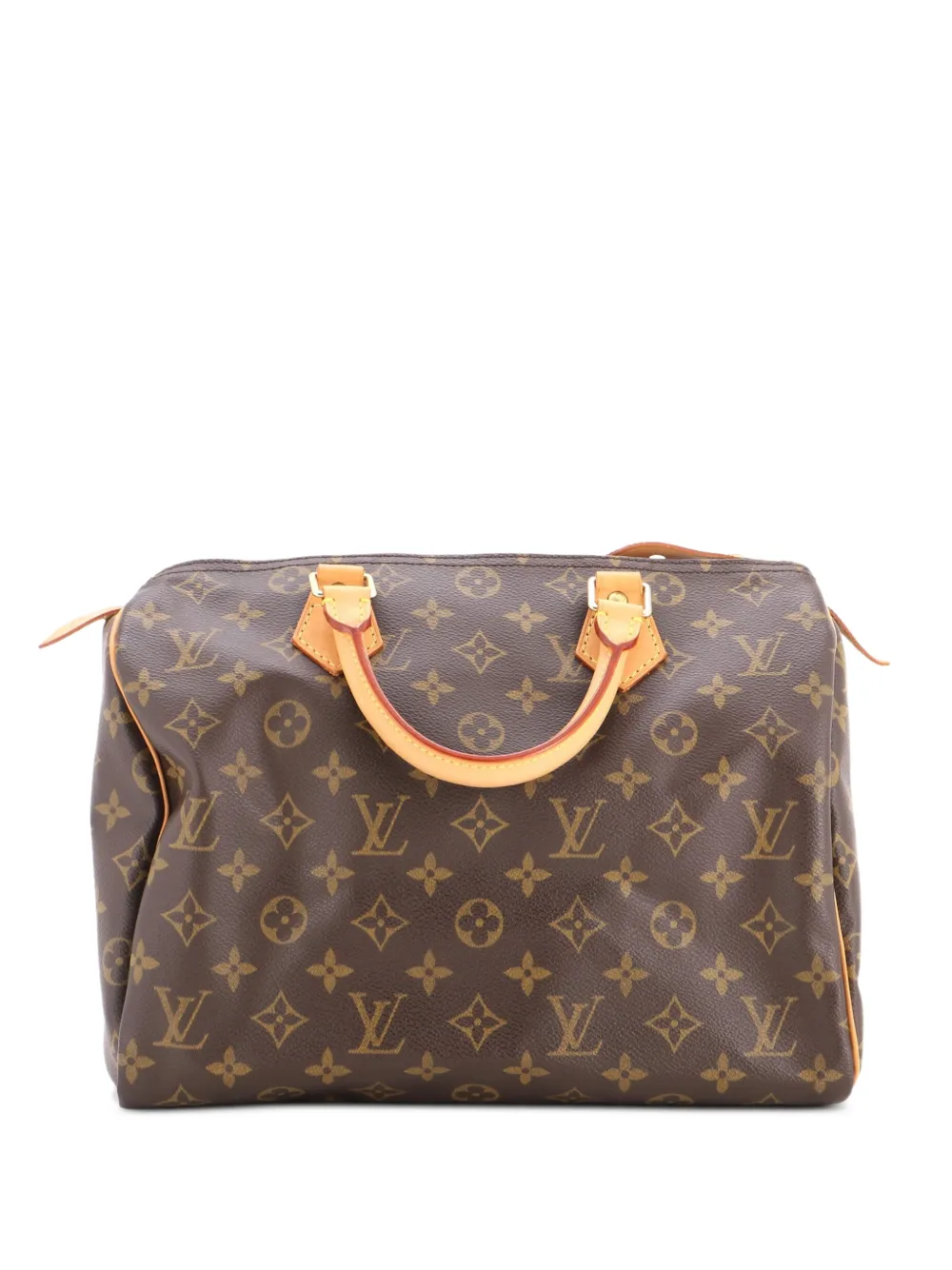 Louis Vuitton Pre-Owned Speedy MonogrammCanvas-Satchel-Tasche 30cm - Braun