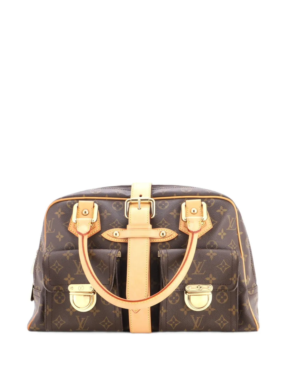 Louis Vuitton Pre-Owned Manhattan Handbag Monogram Canvas GM satchel - Brown