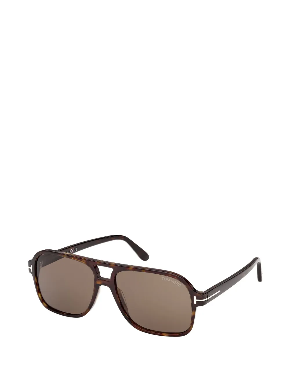 TOM FORD Eyewear Madison-02 zonnebril met piloten montuur Bruin