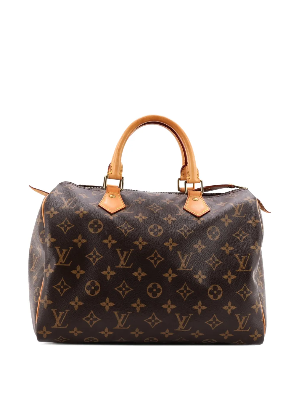 Louis Vuitton Pre-Owned Speedy Handbag Monogram Canvas 30 satchel - Brown