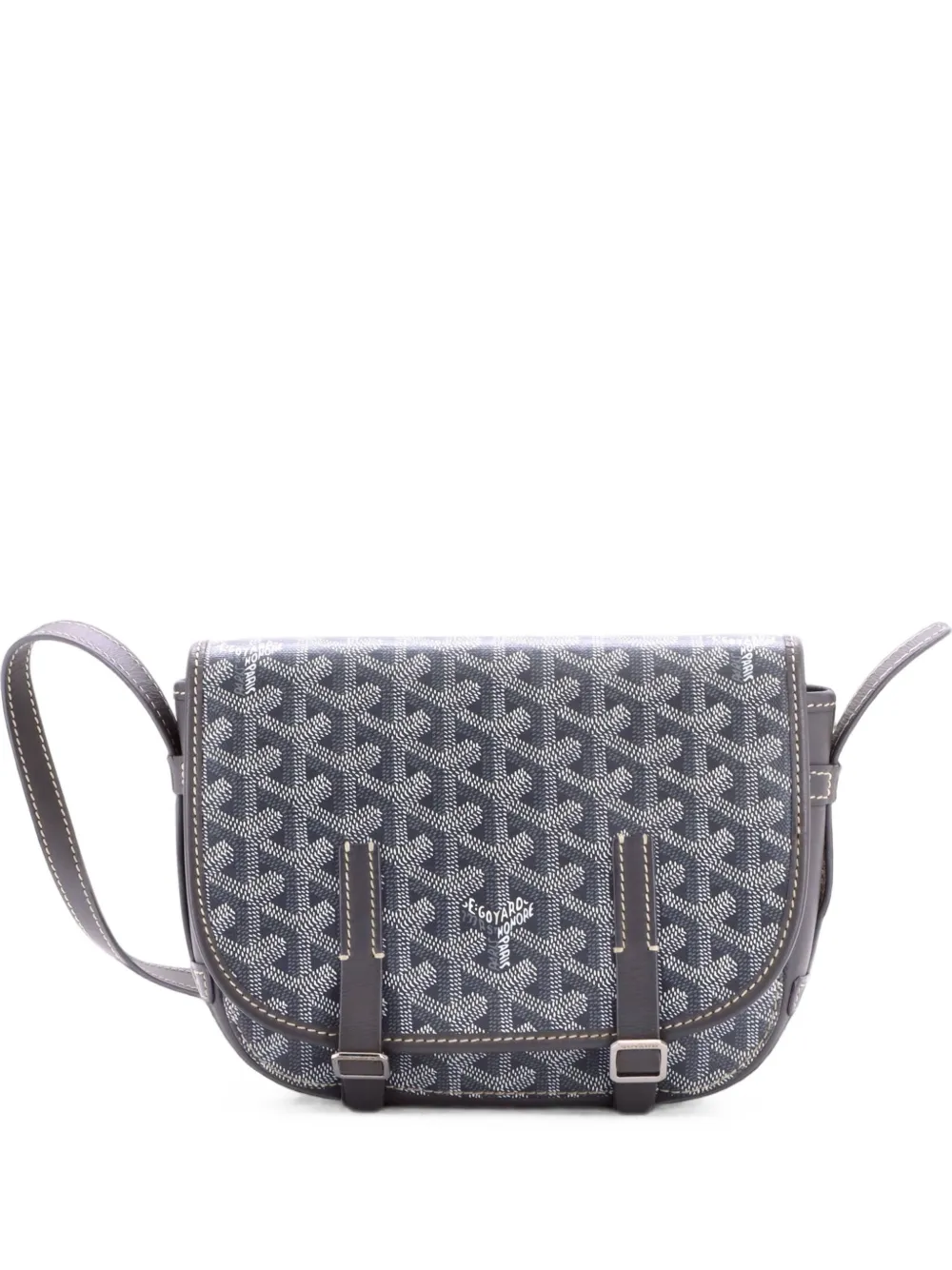 Goyard Pre-Owned Belvedere PM Umhängetasche aus beschichtetem Canvas - Grau
