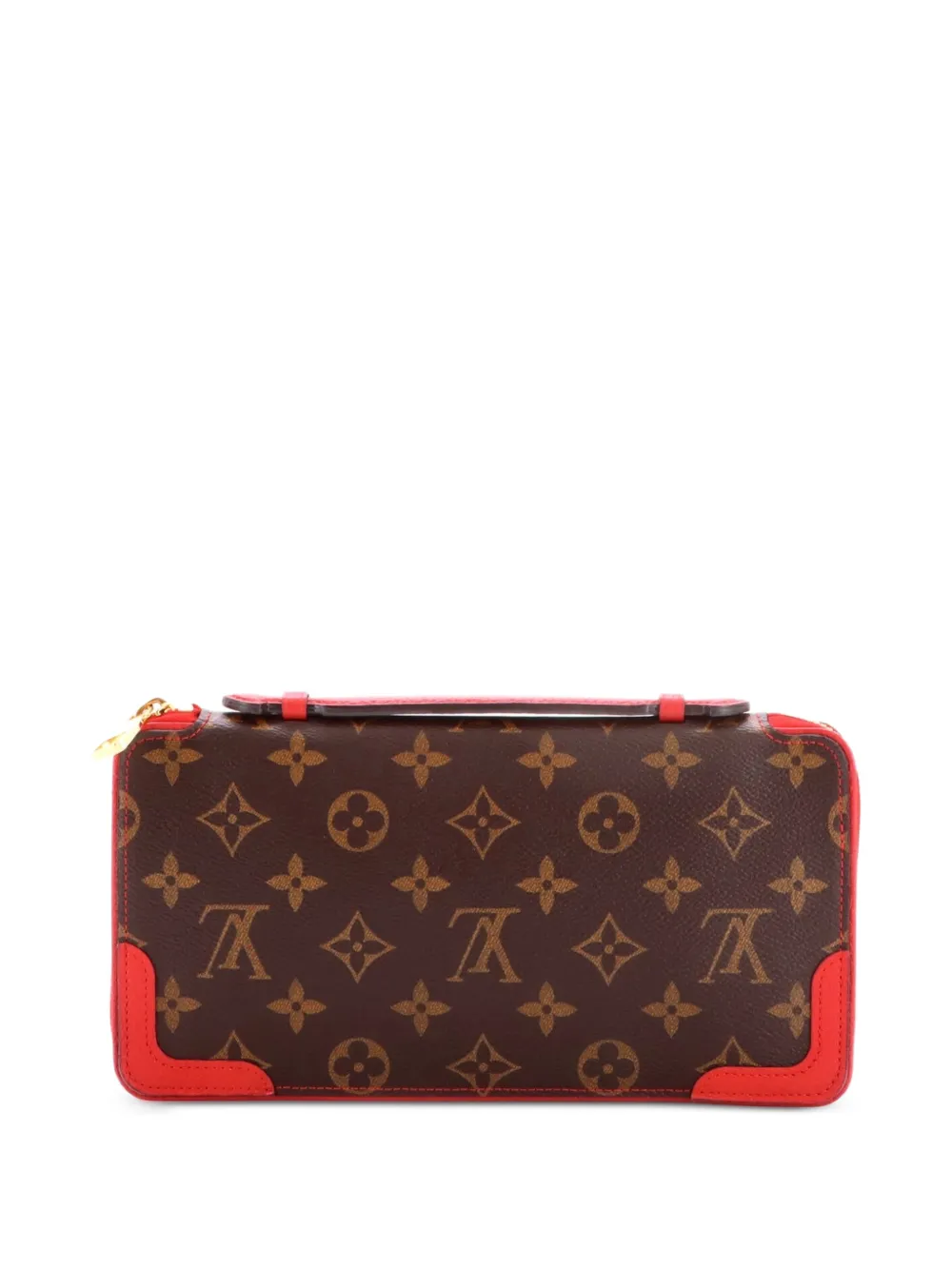 Louis Vuitton Pre-Owned Kleine Daily Organizer Portemonnaie aus Monogramm-Canvas - Braun