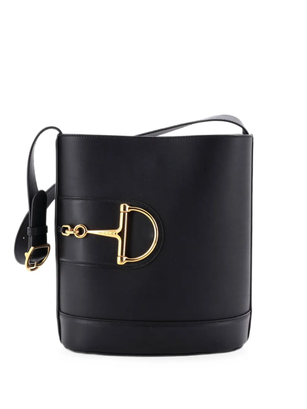 Gucci Pre-Owned petit sac seau 73 en cuir - Noir Gucci Pre-Owned petit sac seau 73 en cuir - Noir