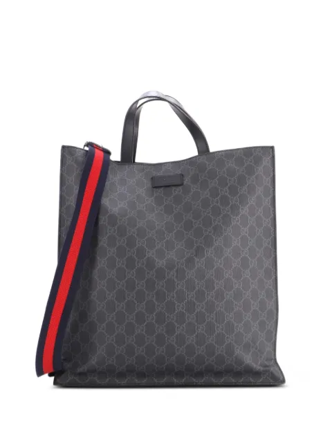 Gucci Pre-Owned Convertible Soft Open GG Coated Canvas Tall tote bag