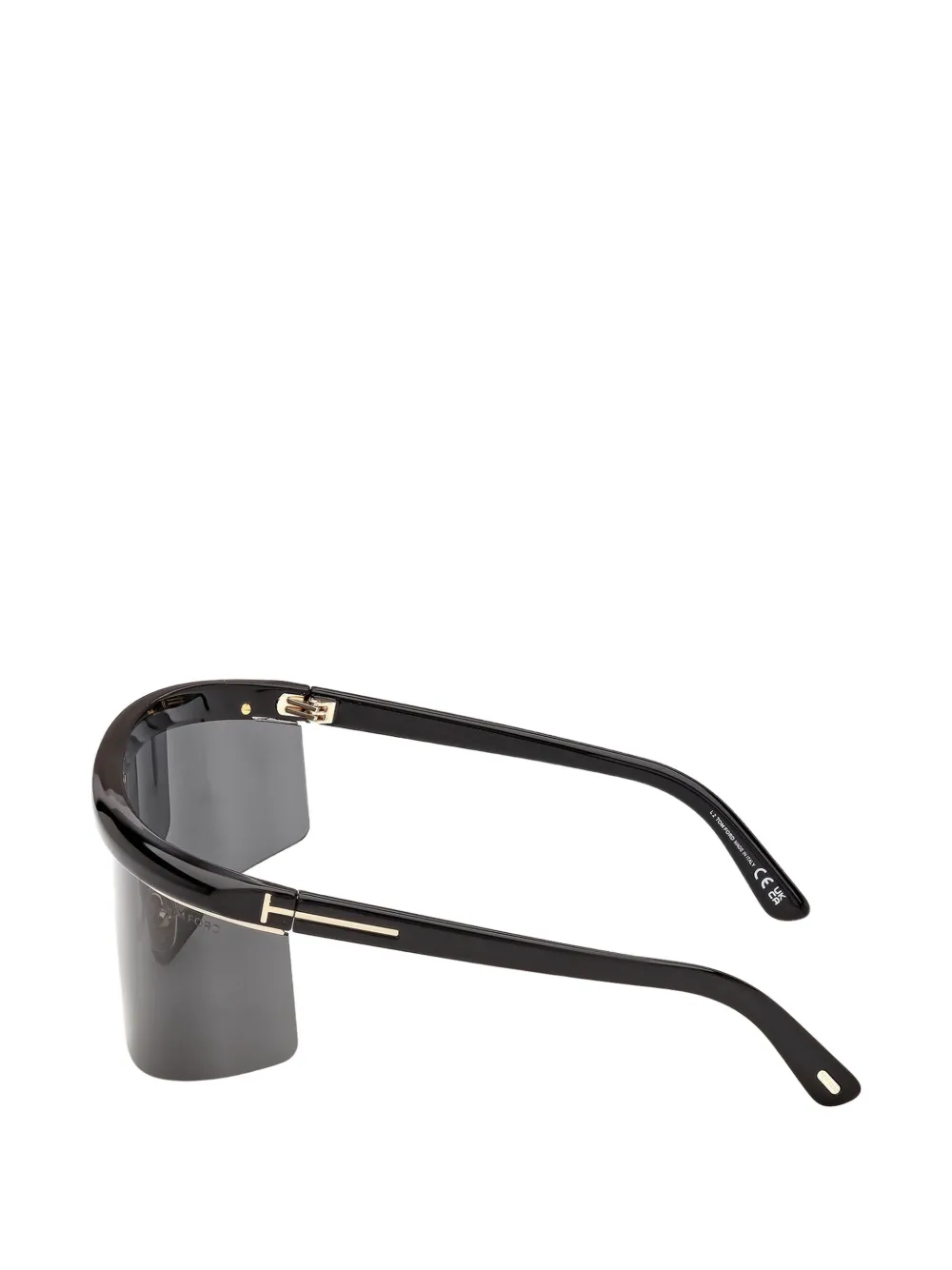 TOM FORD Eyewear Zonnebril met schild montuur Zwart