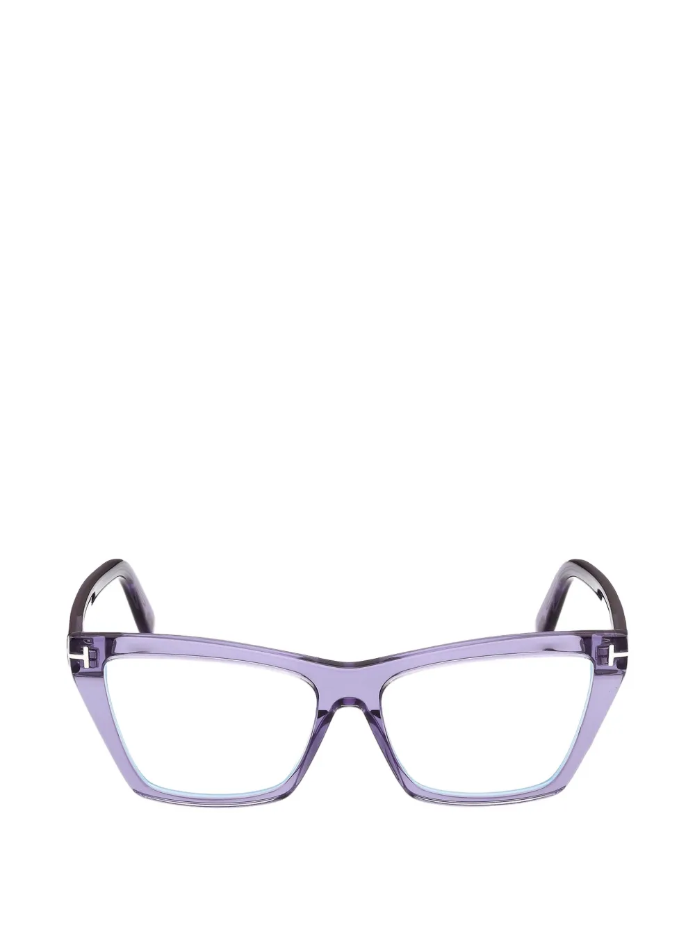 TOM FORD Eyewear T-logo cat-eye glasses - Viola