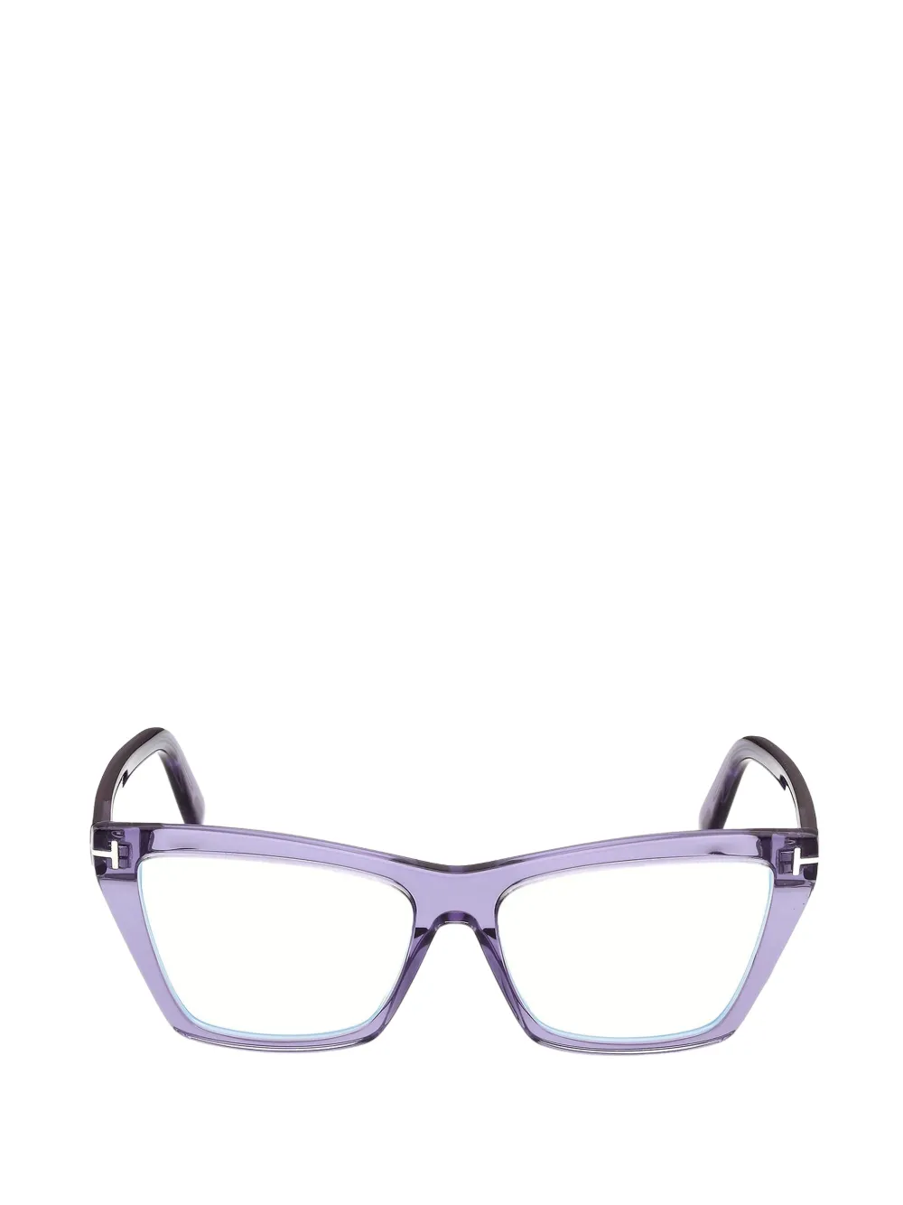 TOM FORD Eyewear T-logo cat-eye glasses - Viola