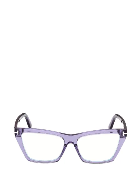 TOM FORD Eyewear T-logo cat-eye glasses