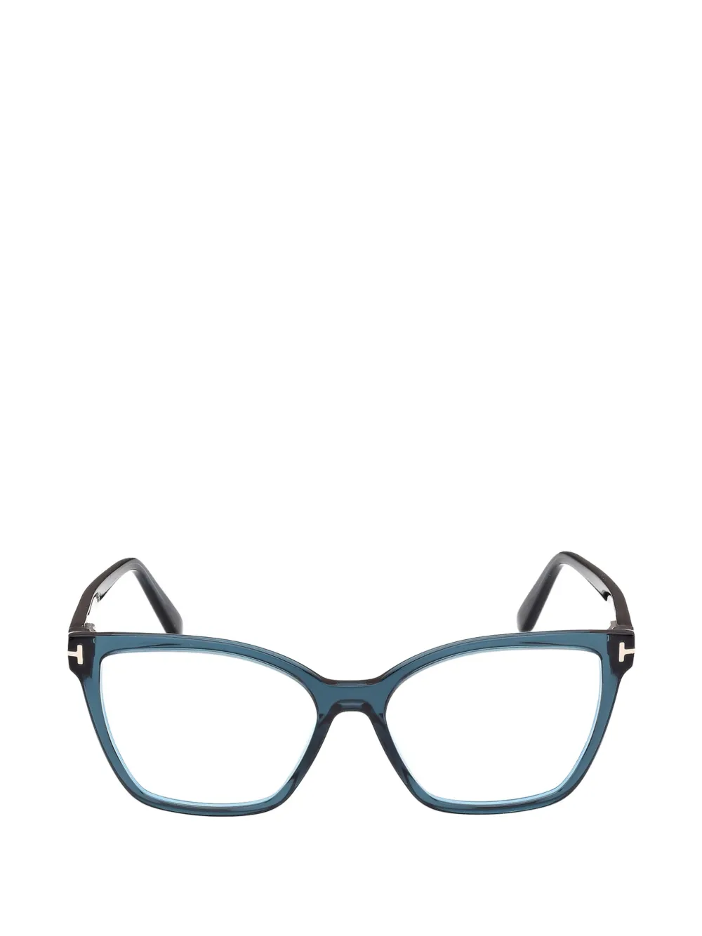 TOM FORD Eyewear Brille mit Cat-Eye-Gestell - Blau