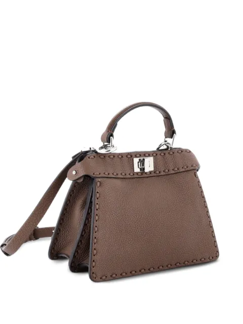 Fendi Pre-Owned Selleria Peekaboo ISeeU Bag Leather Petite satchel