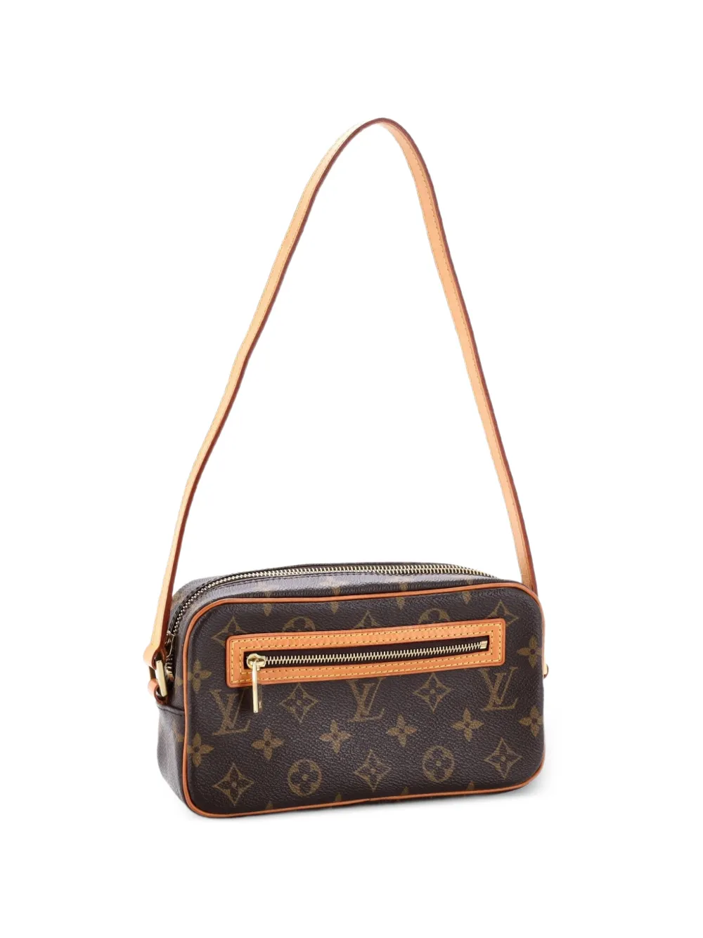 Louis Vuitton Pre-Owned Cite Pochette Monogram Canvas shoulder bag - Marrone