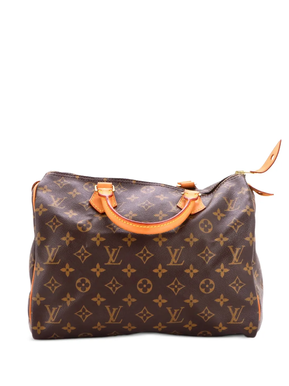 Louis Vuitton Pre-Owned Borsa a tracolla Speedy 30 in tela con monogramma - Marrone