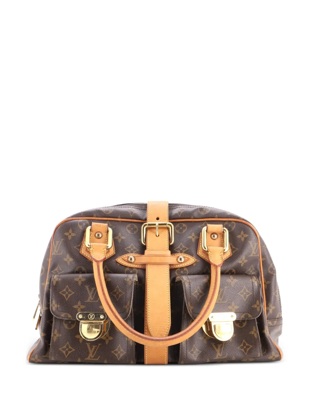 Louis Vuitton Pre-Owned Manhattan Handbag Monogram Canvas GM satchel - Brown