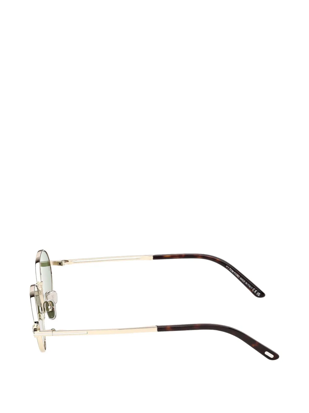TOM FORD Eyewear Gina-02 zonnebril met ovalen montuur Goud