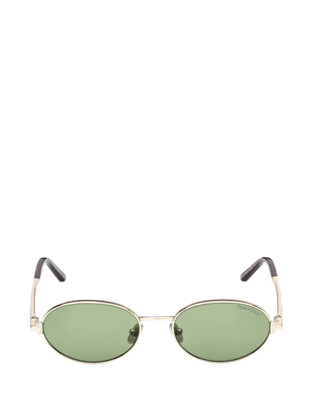 TOM FORD Eyewear Gina-02 oval-frame sunglasses - Gold