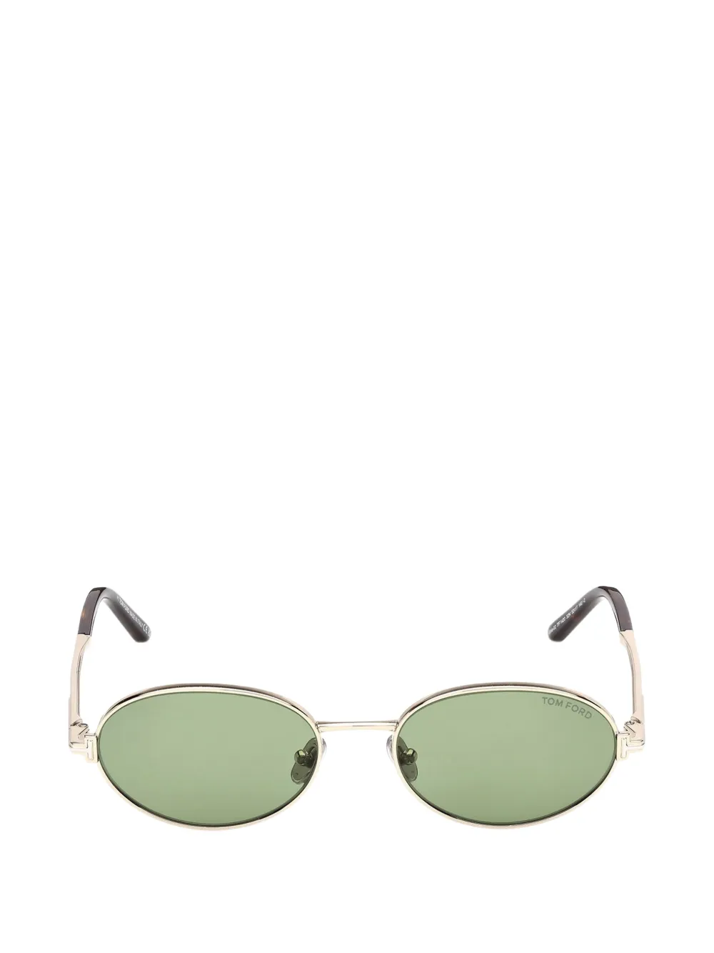 TOM FORD Eyewear Gina-02 oval-frame sunglasses - Oro