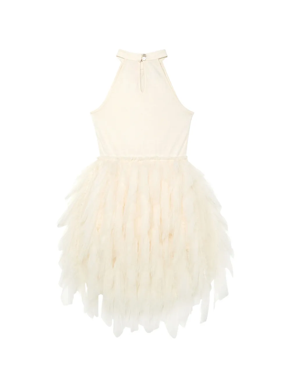 Tutu Du Monde Glacier Grace jurk verfraaid met pailletten Beige