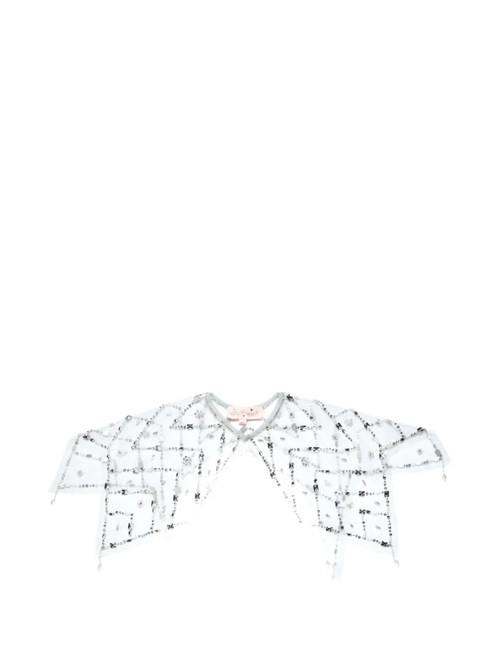 Tutu Du Monde Mantella con diamanti - Bianco
