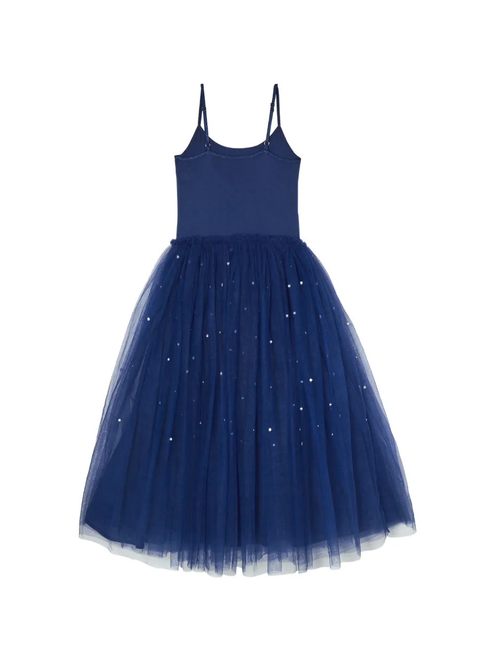 Tutu Du Monde Jurk met tutu en ruches verfraaid met pailletten Blauw