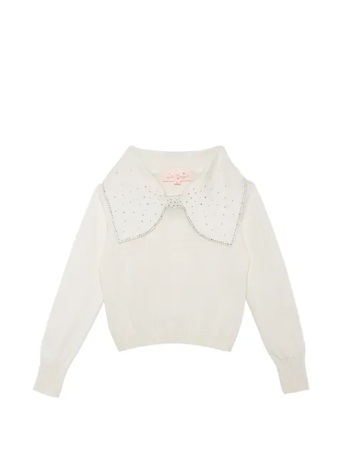 Tutu Du Monde Bowtique embellished-collar sweater