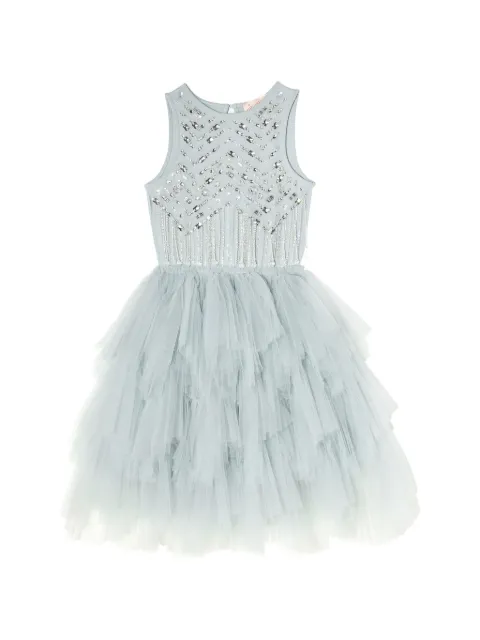 Tutu Du Monde Diamond Drift bead-embellished ruffled dress