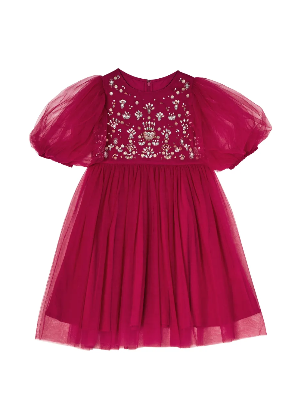Tutu Du Monde robe Merry More à ornements en cristal - Rouge Tutu Du Monde robe Merry More à ornements en cristal - Rouge