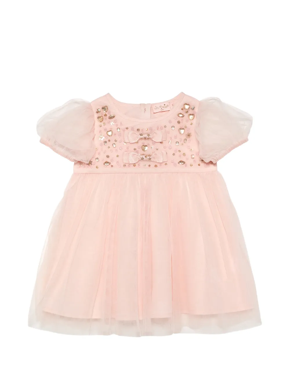 Tutu Du Monde crystal-embellishment tulle dress - Pink