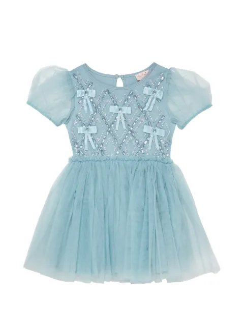 Tutu Du Monde bow-embellishment dress