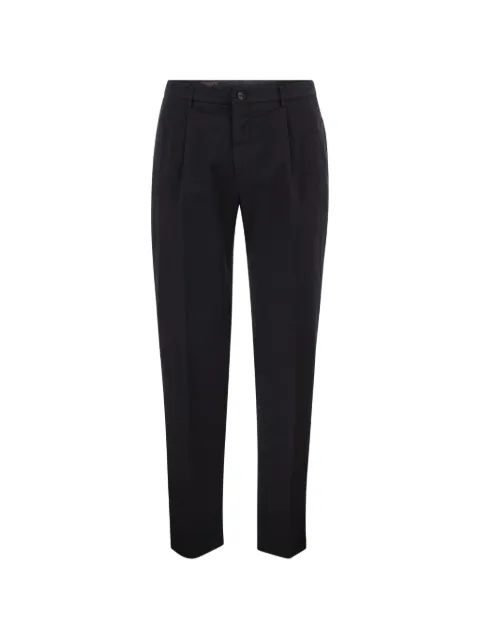 Peserico logo-detail tailored trousers