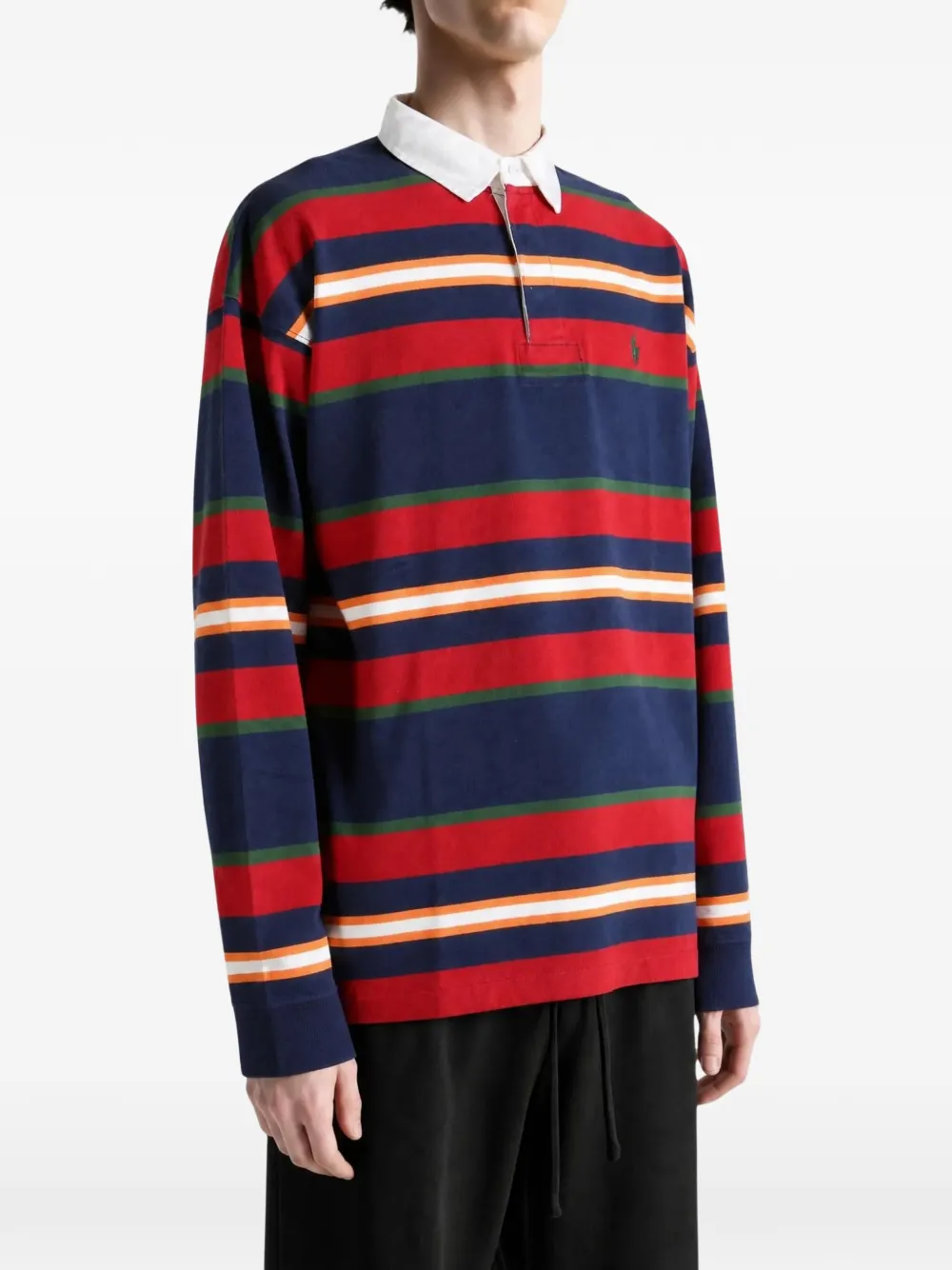 Polo Ralph Lauren Gestreept poloshirt Blauw