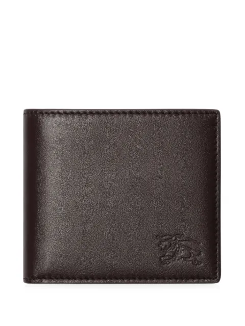 Burberry Pop Check bifold coin wallet