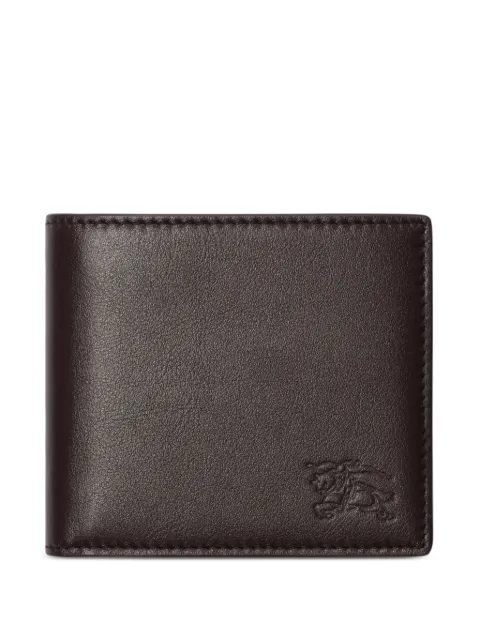 Burberry Pop Check bifold coin wallet