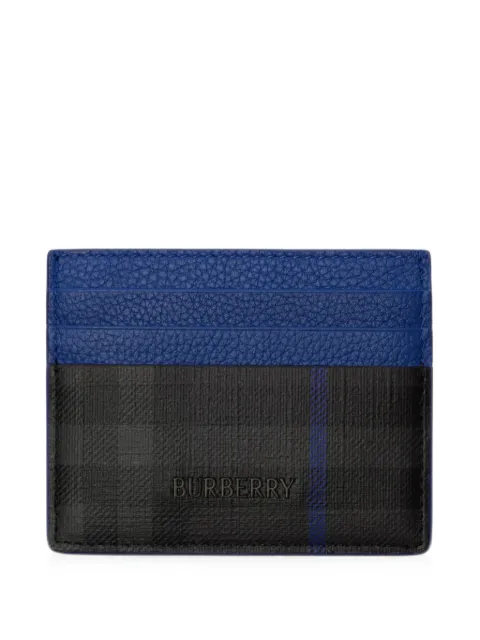 Burberry City Check card case