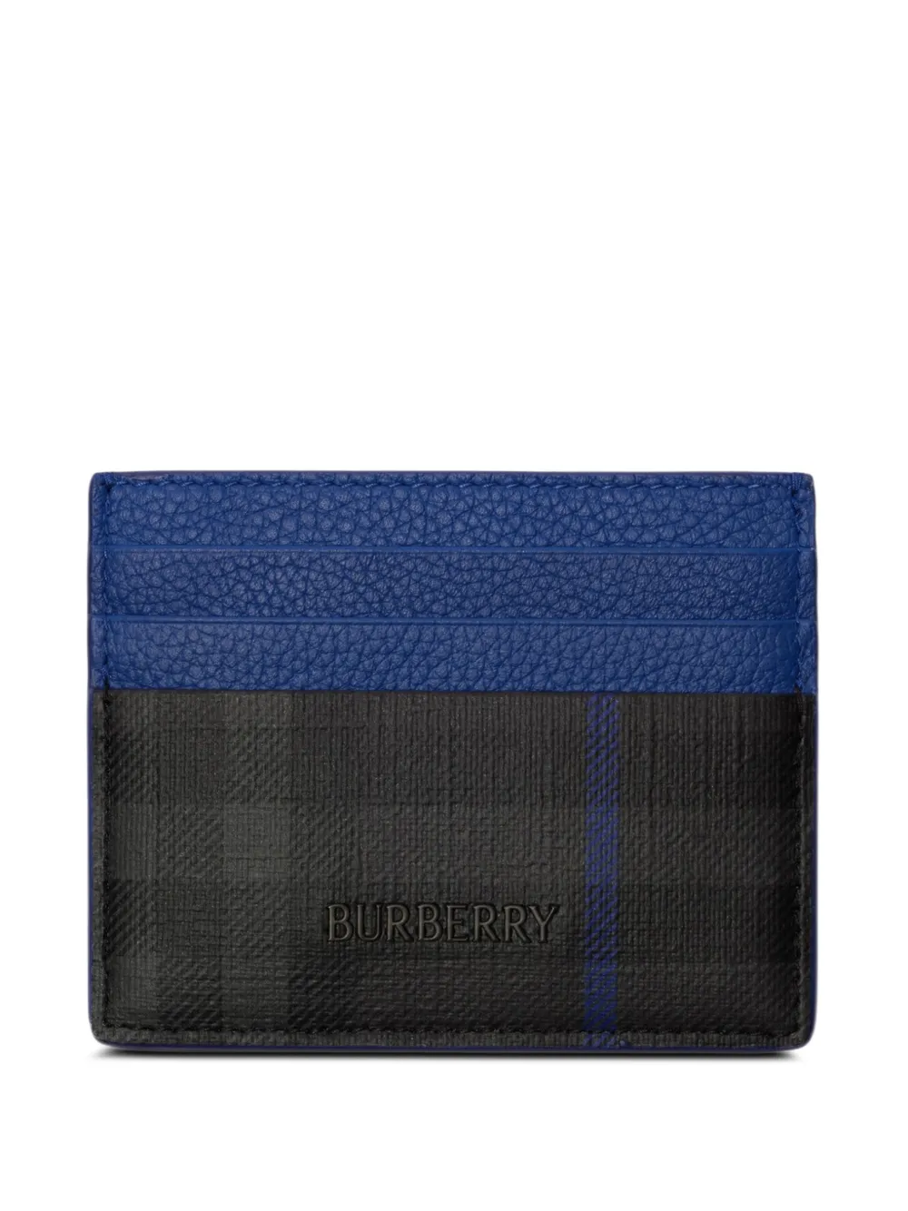 Burberry City Check card case - Nero