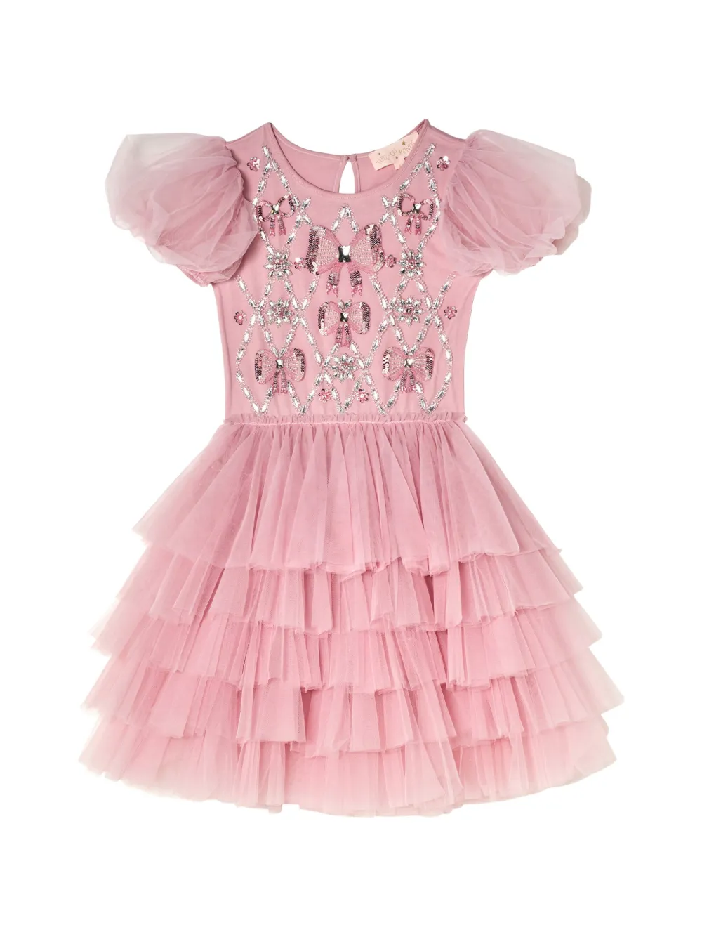 Tutu Du Monde Abito Sugar Snow con cristalli - Rosa