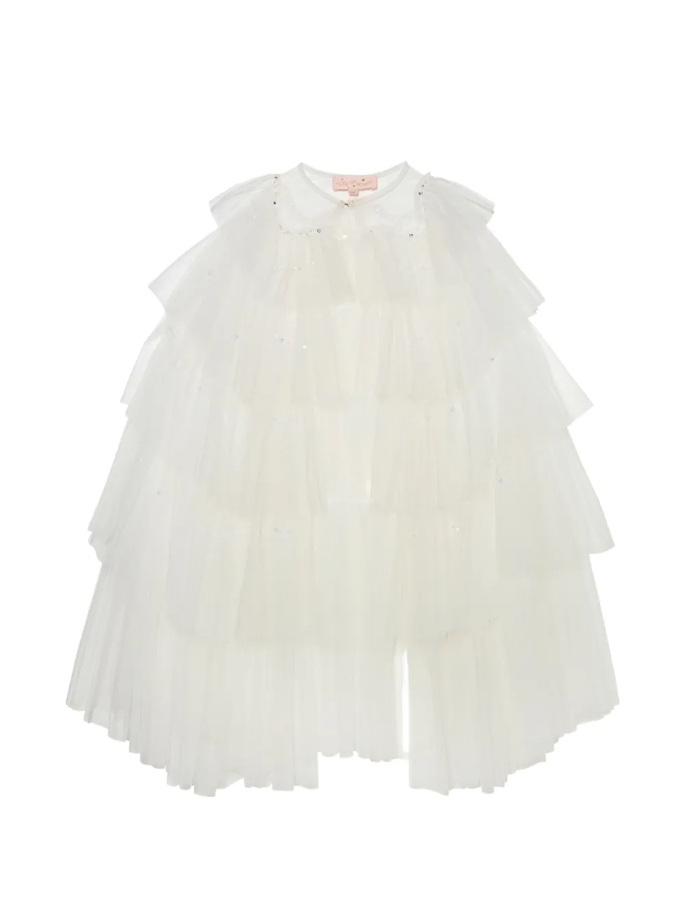 Tutu Du Monde Mantella Swan con ruches - Bianco