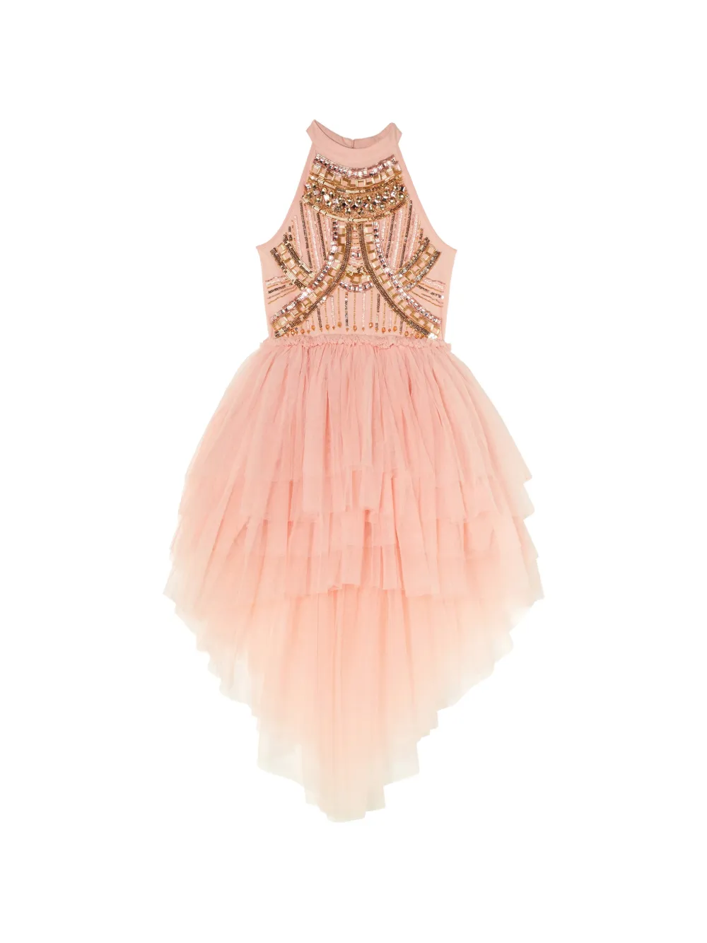 Tutu Du Monde robe Chavanette en tulle à ornements en cristal - Rose Tutu Du Monde robe Chavanette en tulle à ornements en cristal - Rose