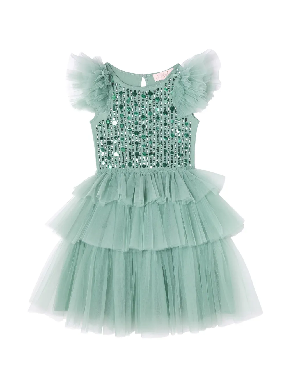 Tutu Du Monde robe tutu à sequins et volants - Vert Tutu Du Monde robe tutu à sequins et volants - Vert