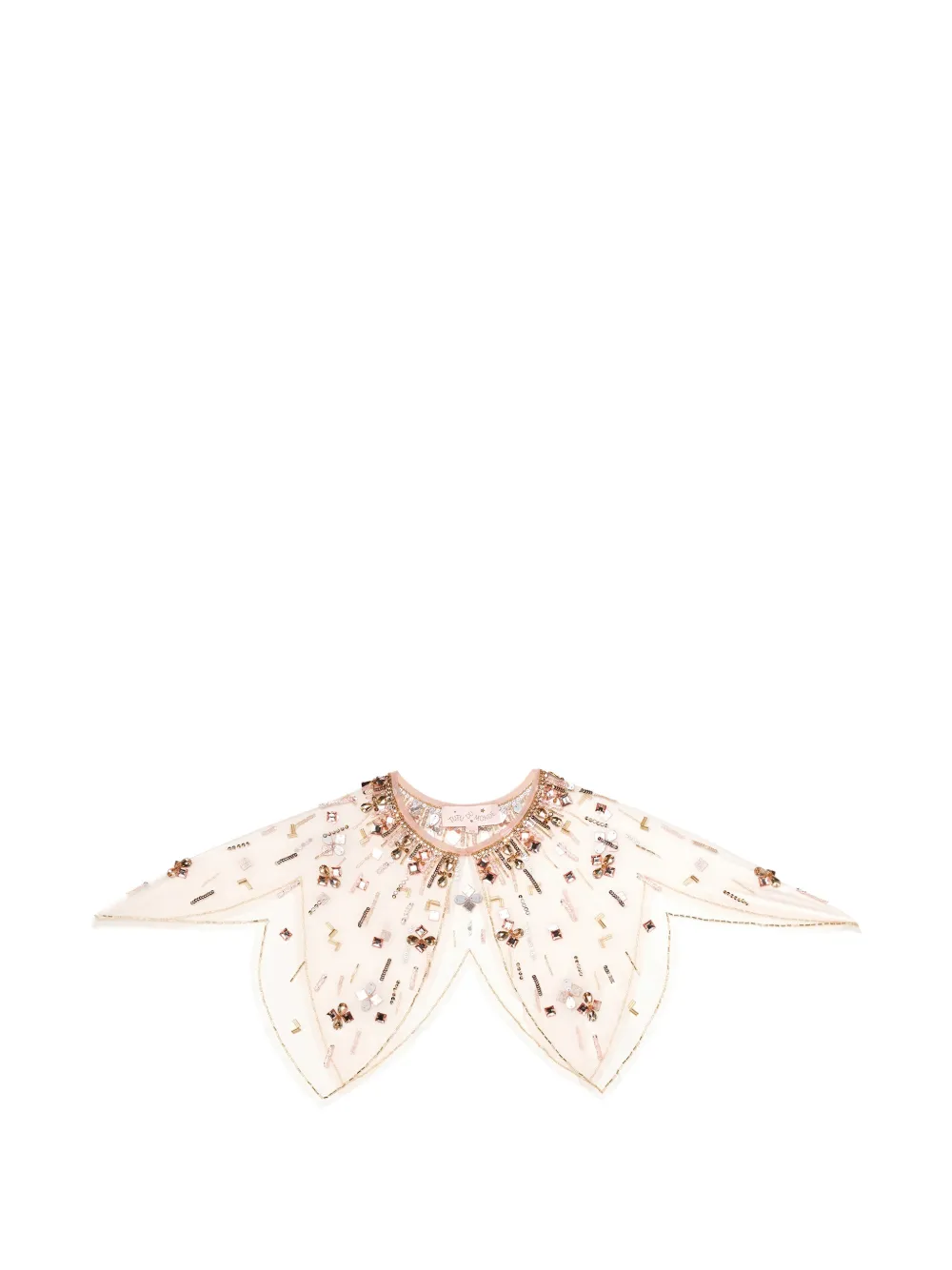 Tutu Du Monde Mantella Chavette con cristalli - Toni neutri