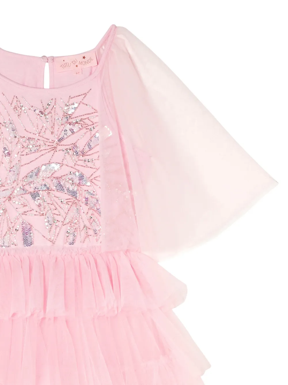 Tutu Du Monde Aurora Lights jurk verfraaid met pailletten Roze