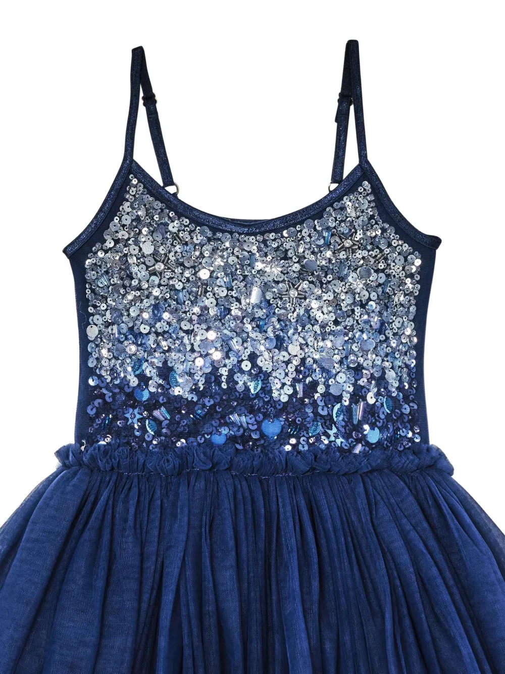 Tutu Du Monde Bebe Winter Waltz tutu-jurk verfraaid met pailletten Blauw