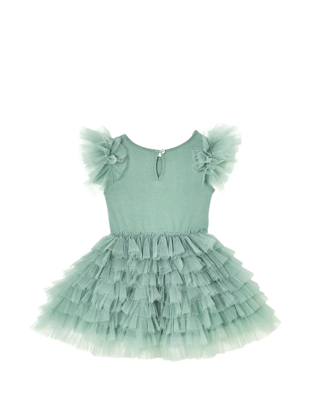 Tutu Du Monde Snowflake Shimmer jurk verfraaid met pailletten Groen