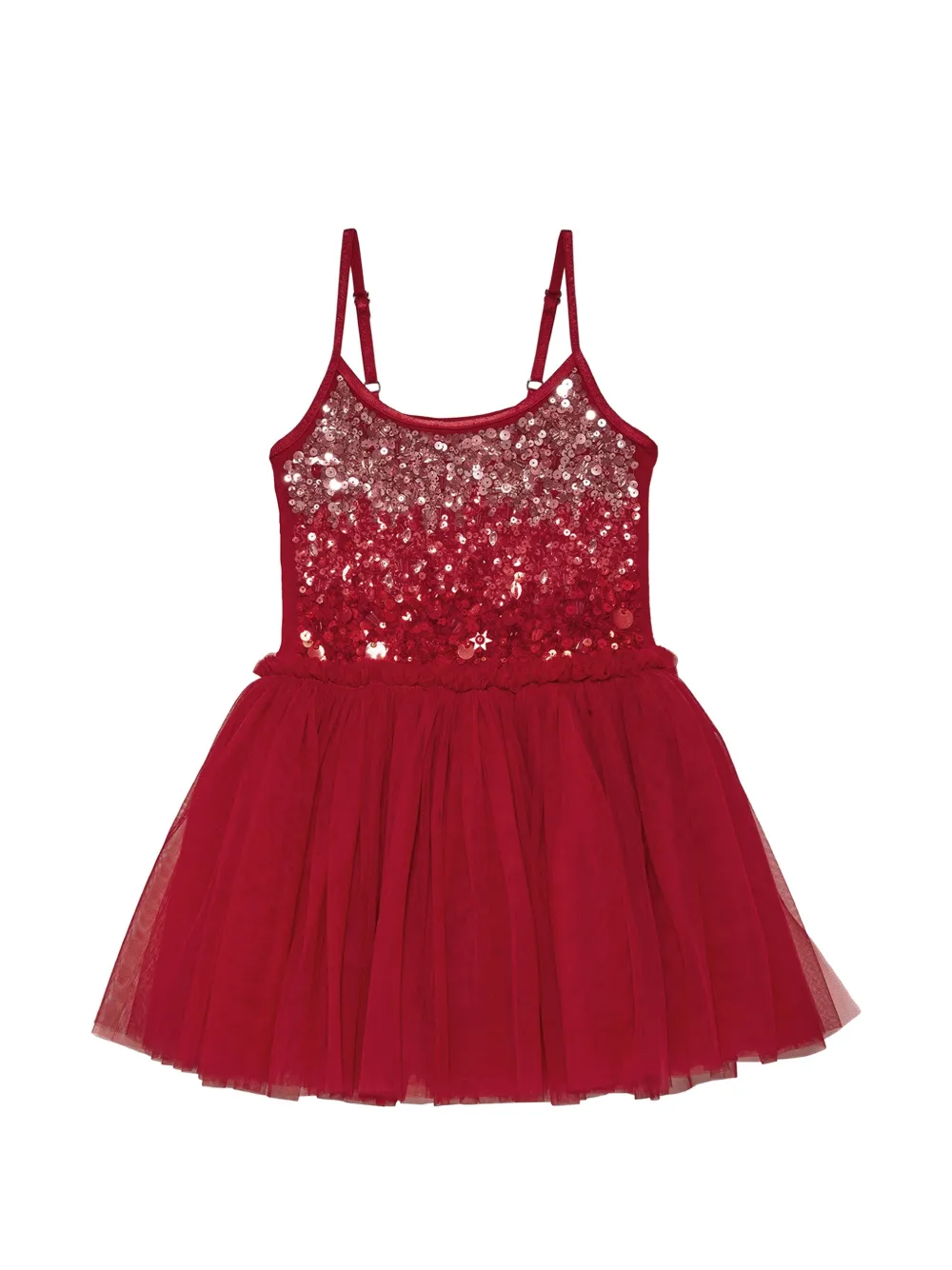 Tutu Du Monde robe Winter Waltz à sequins - Rouge