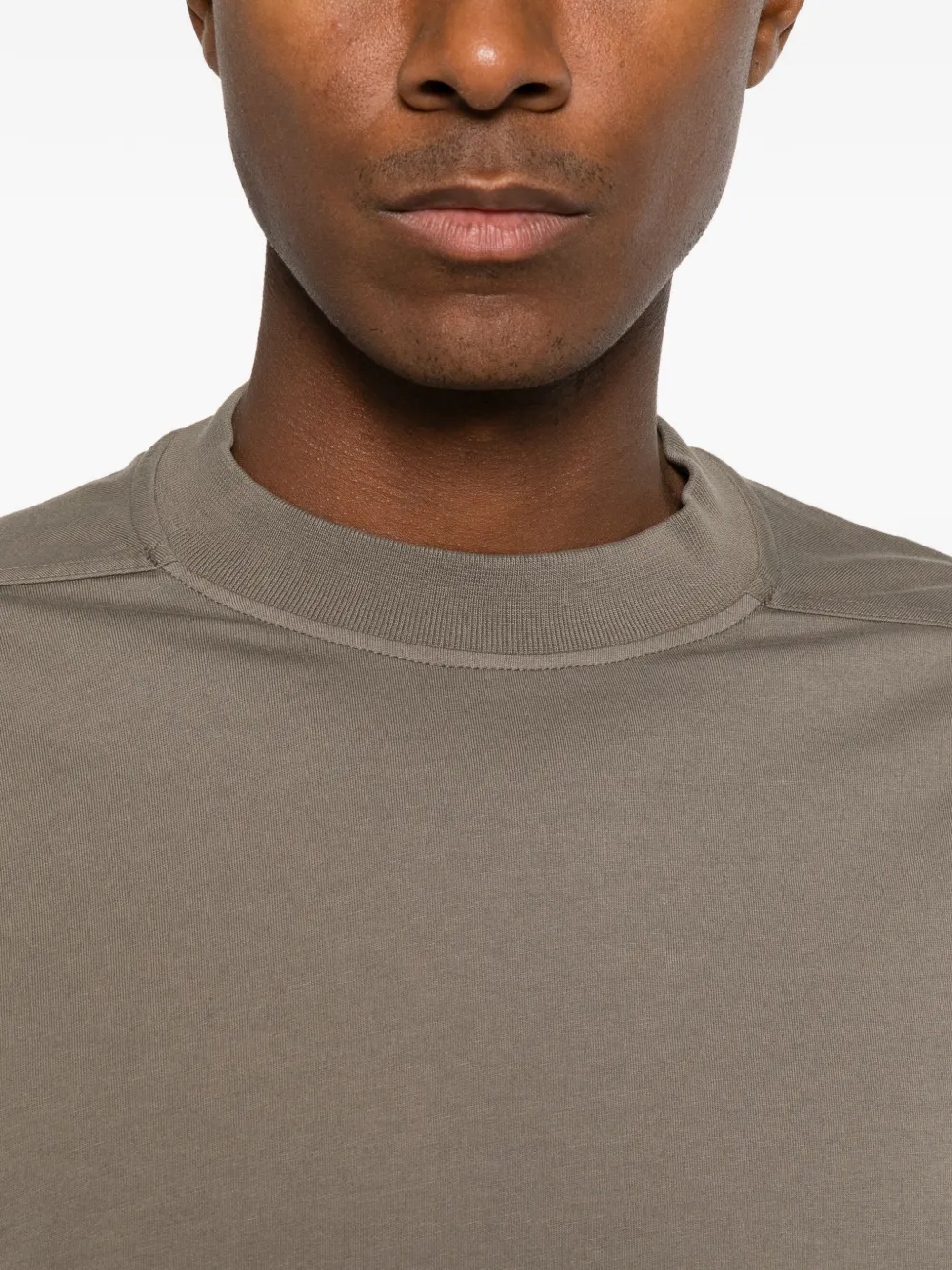 Rick Owens DRKSHDW oversized long-sleeve T-shirt Bruin