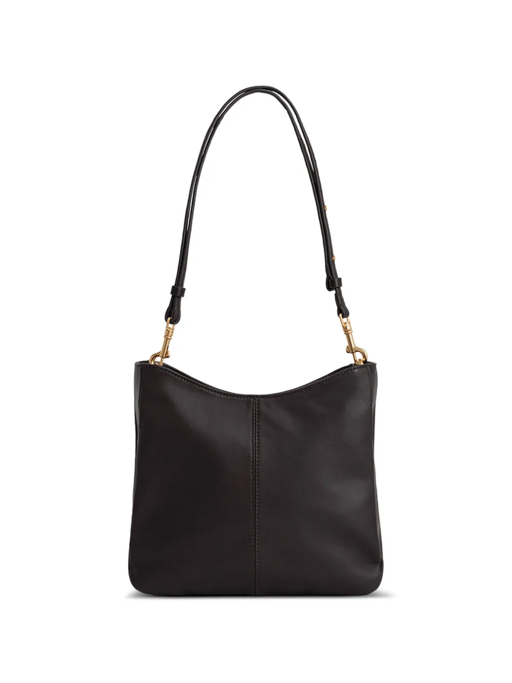 Yu Mei Joan leather shoulder bag - Brown