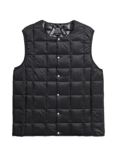 Taion quilted button-down gilet