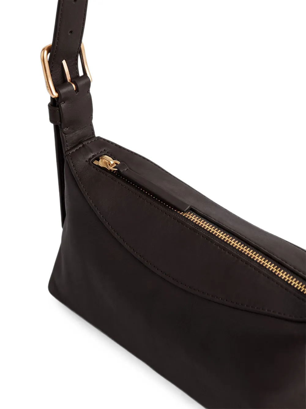 Yu Mei Bobby leather shoulder bag
