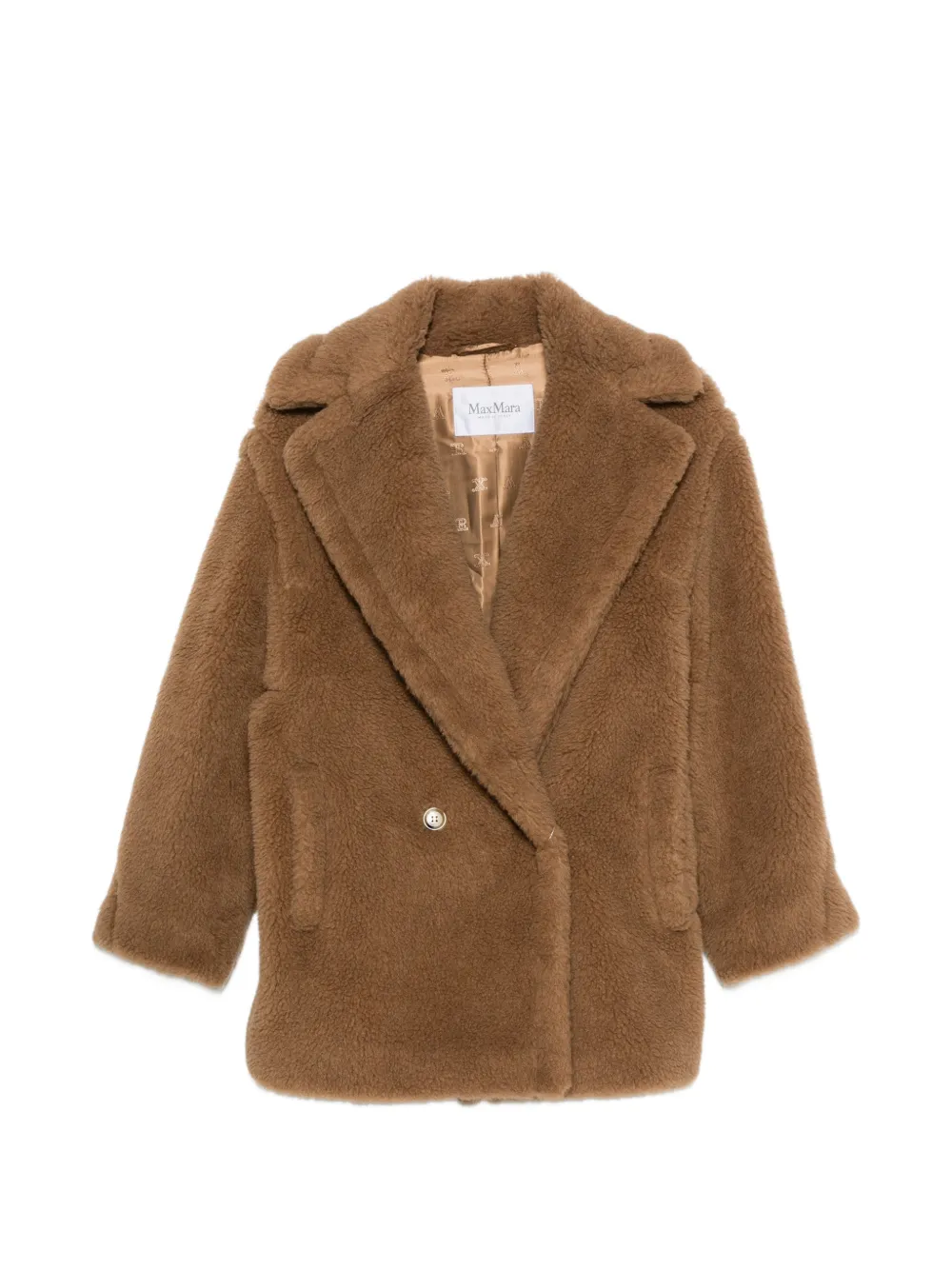 Max Mara short Teddy Bear Icon coat camel Bruin